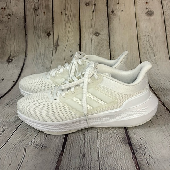 White Adidas Athletic Shoes - Picture 1 of 9